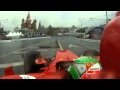 Video - Ferrari & Giancarlo Fisichella at the Moscow City Racing show