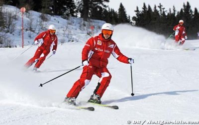 Ferrari lance sa saison à Madonna di Campiglio