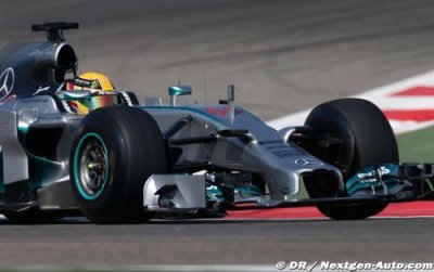Bahreïn I, Jour 3&nbsp;: Hamilton loin devant les autres à la mi-journée