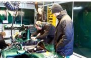 Lotus ends Barcelona test early