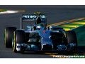 Melbourne L3 : Rosberg se replace en tête