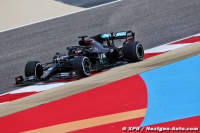 Bahreïn, EL1&nbsp;: Hamilton et Mercedes F1 déjà dans le rythme à Sakhir