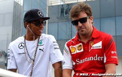 Alonso&nbsp;: j’ai toujours eu de bonnes relations avec Hamilton