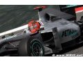 La "nouvelle" Mercedes plaît à Schumacher