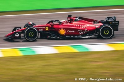 Ferrari ne pense pas que la F1-75 dégradait trop ses pneus
