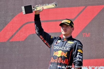 Verstappen sur son avance de 63 points&nbsp;: C’est génial mais tout peut arriver...