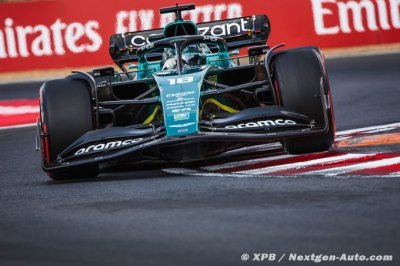 Aston Martin F1&nbsp;: Un rythme ’bien pire’ que la veille pour Stroll et Vettel