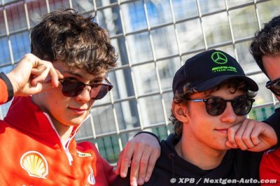 Bearman apprécie ’partager l’expérience’ de la F2 avec Antonelli
