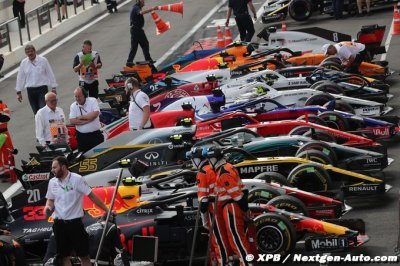 Sept équipes de F1 luttent conjointement contre le coronavirus