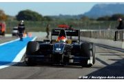 Romain Grosjean sets the pace in Abu Dhabi