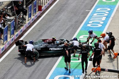 Officiel&nbsp;: Trois places de pénalité pour Bottas sur la grille en Styrie