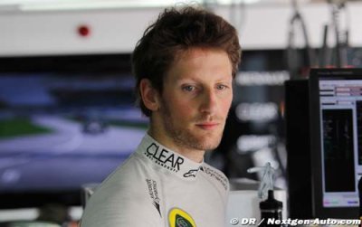 Grosjean a été bien soutenu par son équipe à Sepang