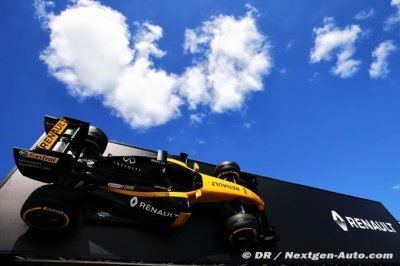 Renault F1 annonce un nouveau partenariat avant Monaco