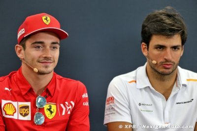 Sainz admet qu’il doit encore faire plus ample connaissance avec Leclerc