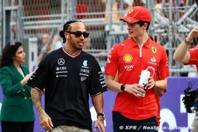 ’Surprise’, ’phénoménal’&nbsp;: Les pilotes Mercedes F1 encensent Bearman