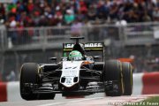Force India plutôt performante en qualifications