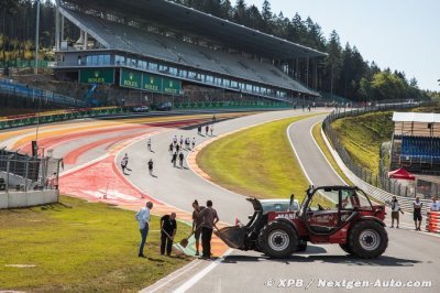 A Spa, les pilotes de F1 saluent le retour du gravier en bord de piste