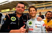 Boullier : Grosjean fait partie du top 3 ou 4 des pilotes de F1