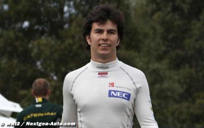 Sergio Perez vise le titre dès 2013