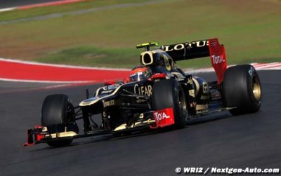 Cinq places de pénalité pour Grosjean