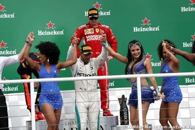Retour sur 2018&nbsp;: Hamilton gagne au Brésil et offre le titre à Mercedes, Verstappen piégé par Ocon