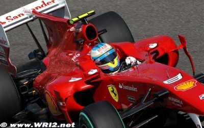 Ferrari est rouge de plaisir