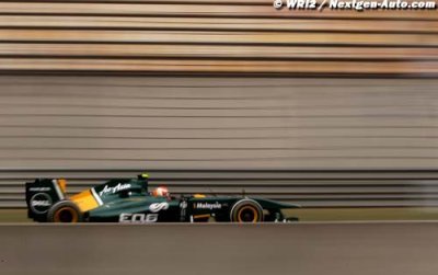 Pas de pilote du vendredi chez Team Lotus en Turquie