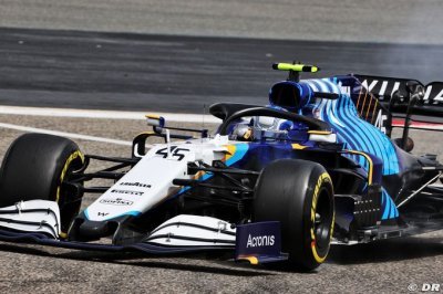Nissany roulera lors des Libres 1 à Barcelone chez Williams