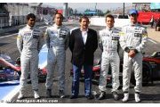 HRT F1 Team team up with the Monaco Fire Brigade 