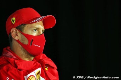 Vettel&nbsp;: L’évolution de la Ferrari SF1000 ne change pas la donne