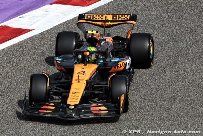 Bahreïn, EL1 : Norris pointe en tête devant Gasly et Hamilton