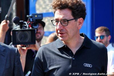 Audi F1 se restructure de nouveau, Binotto prend du galon