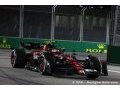 Alfa Romeo F1 'n'avait pas assez de rythme' à Singapour