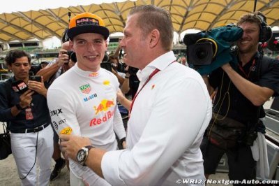 Verstappen&nbsp;: Faire le chemin jusqu’à la F1 avec mon père, une très belle expérience