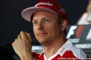Raikkonen se laisse la possibilité de disputer la saison 2018