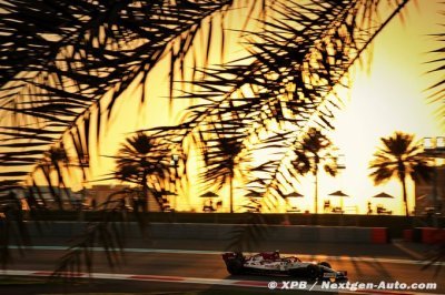 Les Alfa Romeo en 7e ligne à Abu Dhabi, Giovinazzi encore en Q2