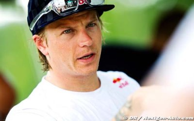 Kimi rides the rollercoasters on Rally Finland