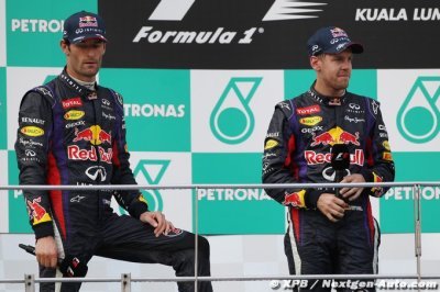 Le duo Vettel-Webber était plus ’facile’ à gérer que Verstappen-Pérez