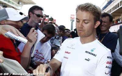 Rosberg constate une usure des pneus très importante