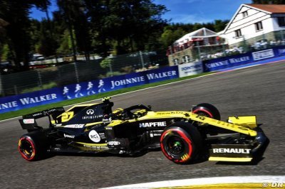 Hulkenberg sauve 4 points pour Renault F1 en Belgique