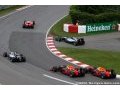Mercedes, Ferrari et Red Bull ne ralentiront pas leurs développements