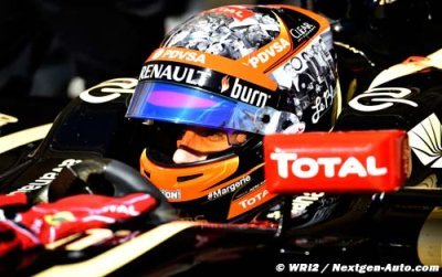 Grosjean a manqué la séance matinale et il le ressent
