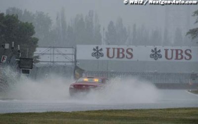 La pluie a attendu la fin des essais pour s’abattre