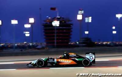 Race Bahrain GP report: Force India Mercedes