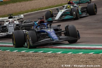 Albon rate de peu un deuxième top 10 d’affilée pour Williams F1