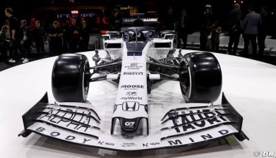 L’AlphaTauri AT01 ne pourra pas bénéficier des concepts novateurs de la RB16