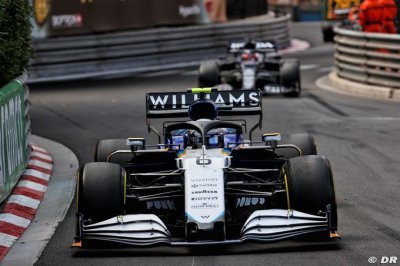 Latifi a fini Monaco ‘un peu déshydraté’ après avoir oublié de connecter sa boisson