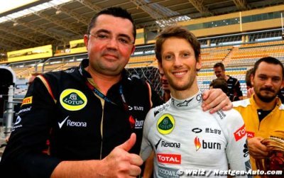 Boullier&nbsp;: Grosjean fait partie du top 3 ou 4 des pilotes de F1