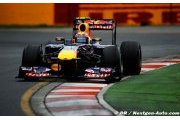 Mark Webber a un problème sur sa monoplace
