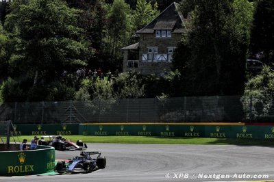 Un dimanche ’décevant’ pour Albon et ’pas bon’ pour Sargeant